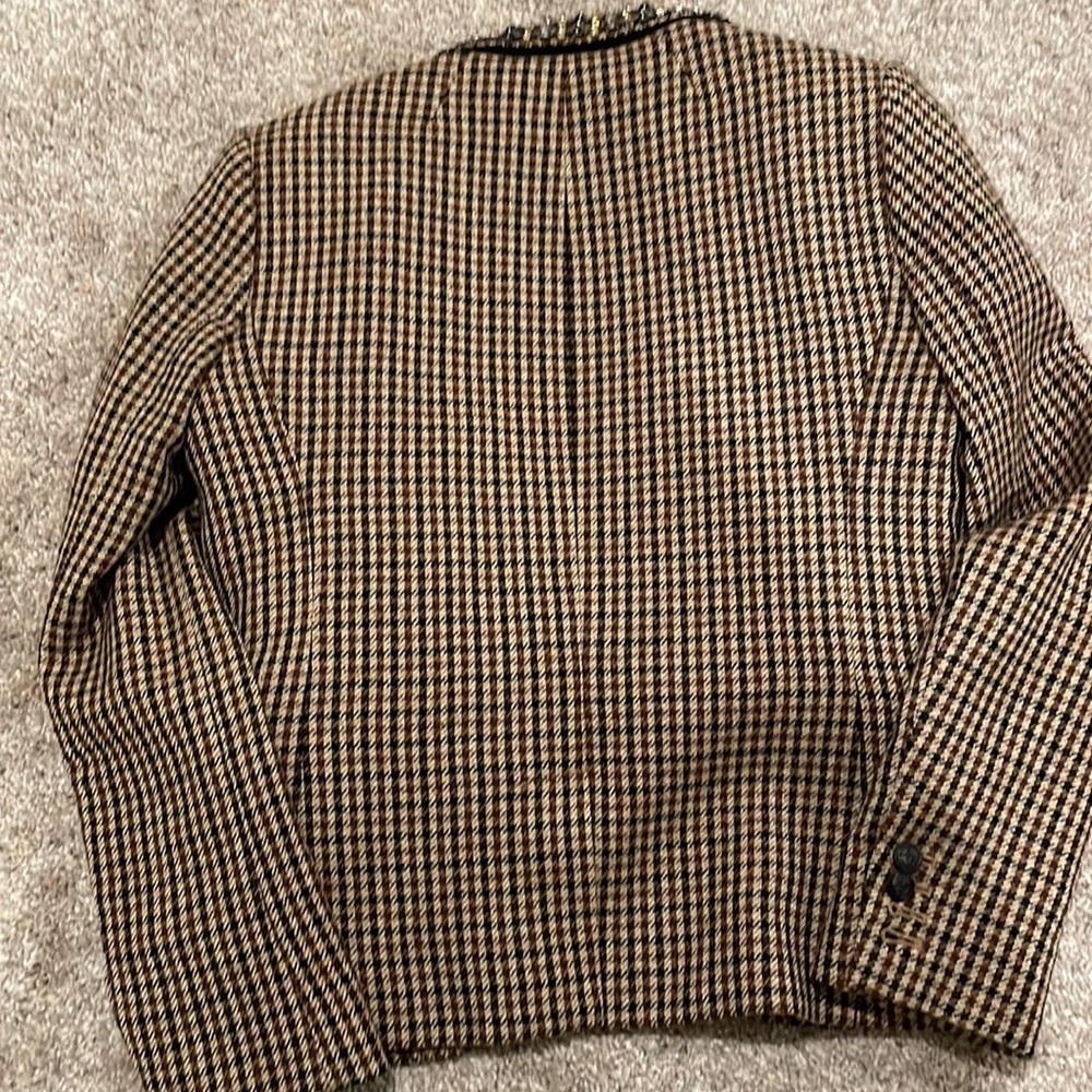 J. Crew women’s blazer with rhinestone details in the collar - Picture 10 of 14
